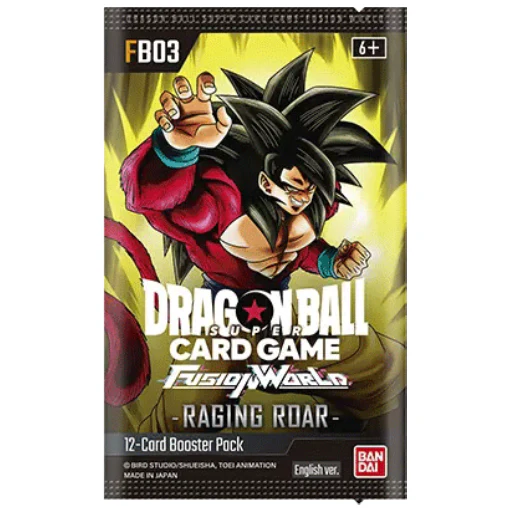 Sobre FB03 | Raging Roar | Fusion World | DRAGON BALL | Inglés