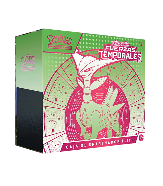 ETB Fuerzas Temporales | Elite Trainer Box | Ferroverdor | POKÉMON | Español