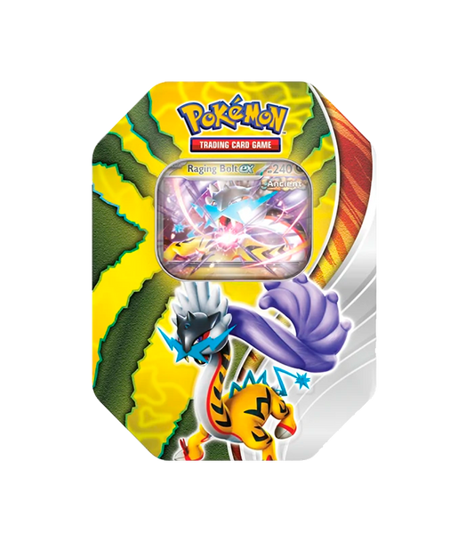 Fall EX Tin 2024 | 4 Sobres | Electrofuria | POKÉMON | Español